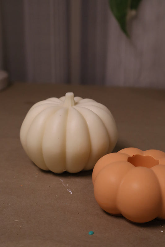 Large Pumpkin Candle