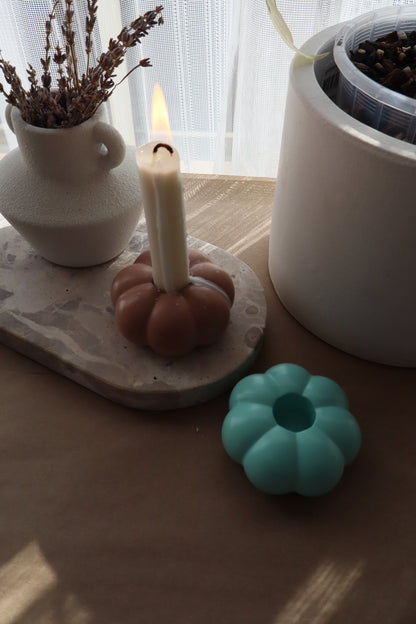 Pumpkin Candle Holder