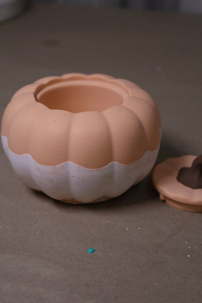 Large Pumpkin Jar