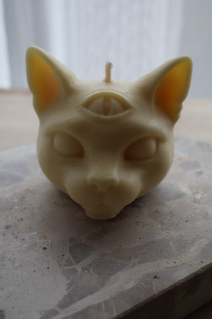 Third Eye Cat Candle