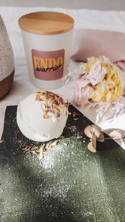 Natural Botanical Bath Bomb | Orange & Ylang Ylang