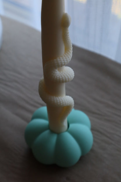 Snake Pillar Candle