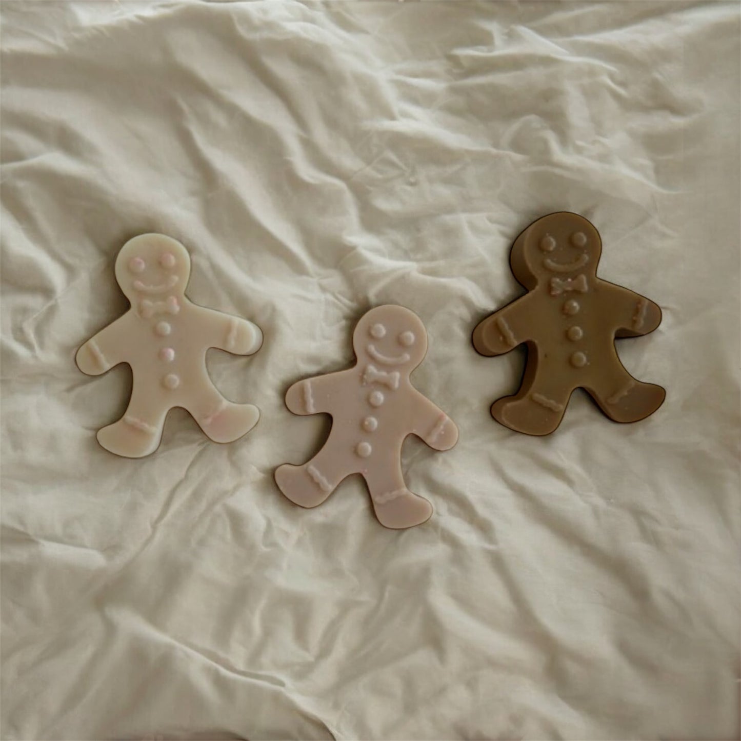 Gingerbread Man Candle