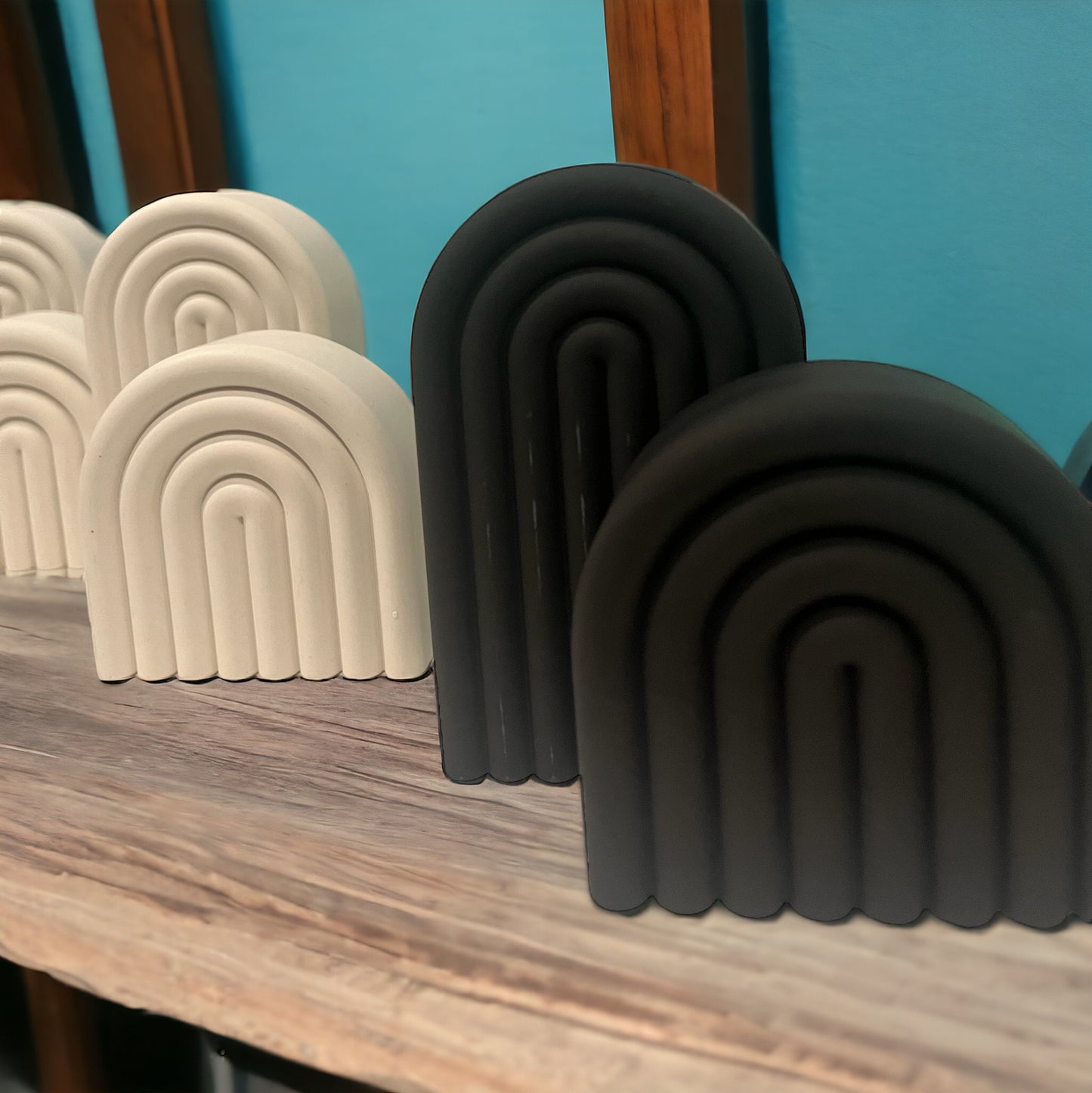 Rainbow Bookends