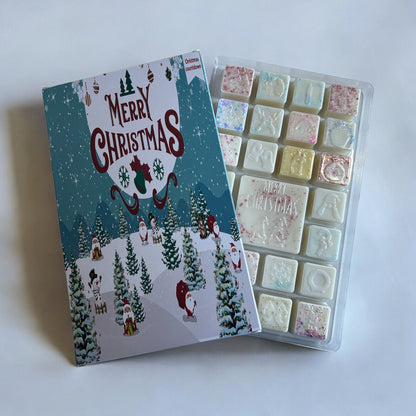 Hand poured soy wax Christmas melts