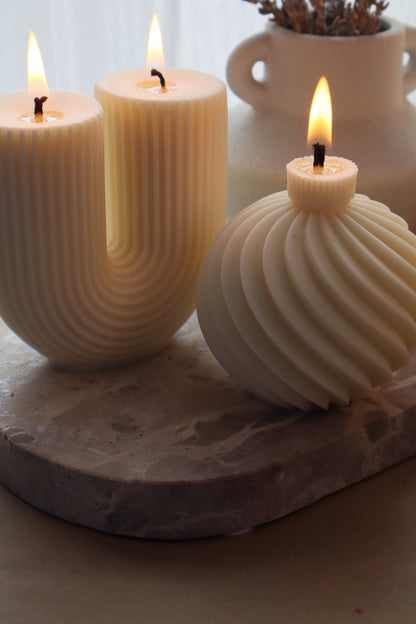 U-Pillar Soy Candle