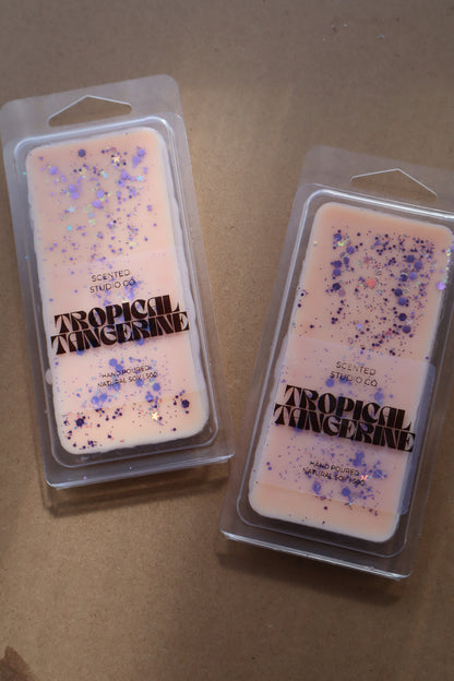 Two Tropical Tangerine soy wax melts